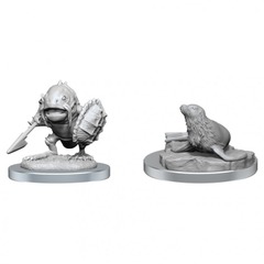 Nolzur's Marvelous Miniatures - Locathah & Seal (W20)